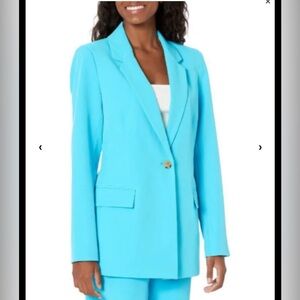 THE DROP / Women’s Blake Blazer / ocean blue / NWT /